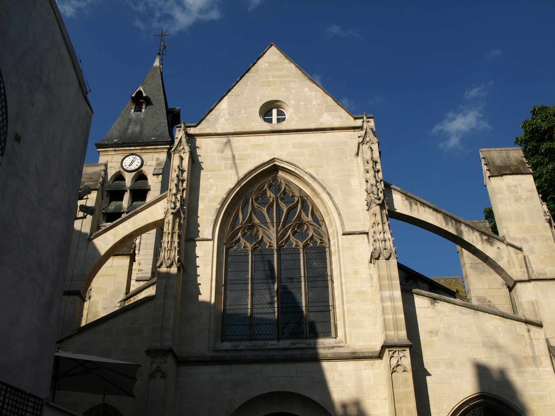 Church Reaching Up to the Sky